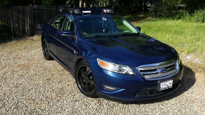 2010 Ford Taurus with MSR style 087 wheels