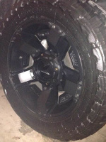2014 Toyota Tundra with 20x9 Rockstar  II XD wheels