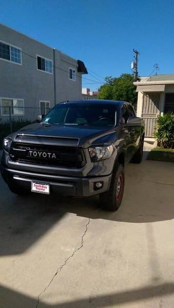 2016 Toyota Tundra with TRD Rock wheels