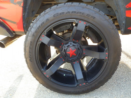 2014 Toyota Tundra with 24x12 XD Rockstar II wheels