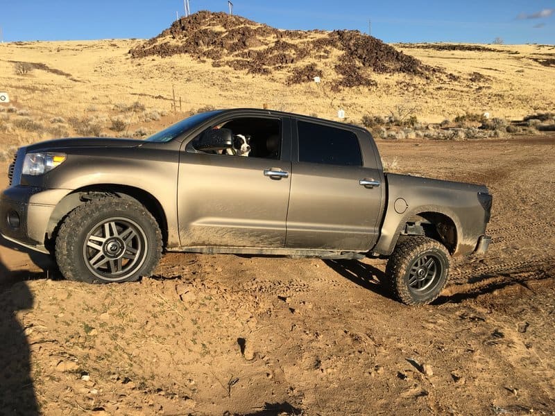 2011 Toyota Tundra with 20x9 Stealth wheels 6 wheels