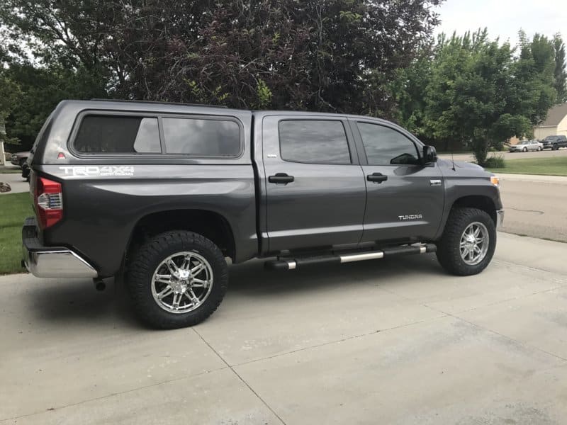 2017 Toyota Tundra with 20x9 Fuel Hostages D625 wheels