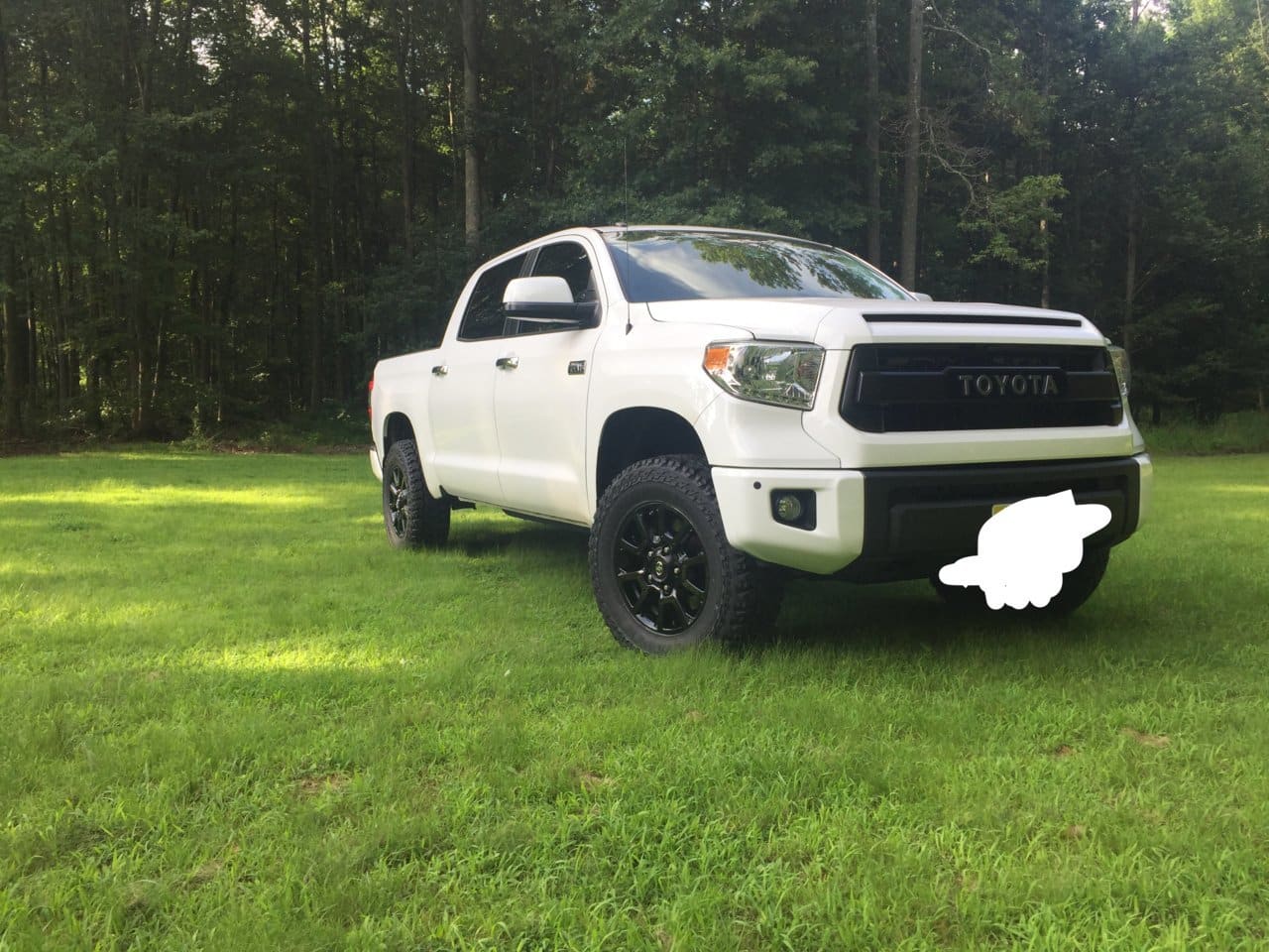 2014 Toyota Tundra with Stock TRD wheels wheels