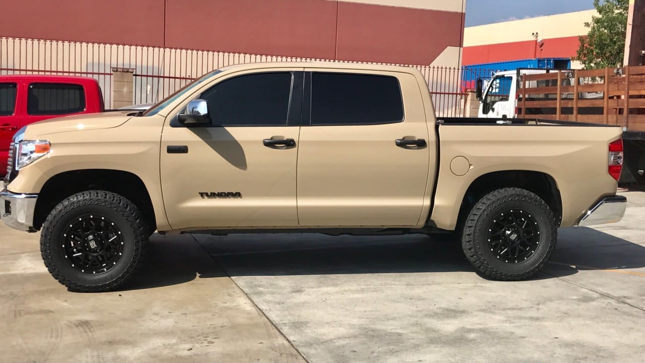 2017 Toyota Tundra with 18x9 KMC XD 820 Grenades wheels