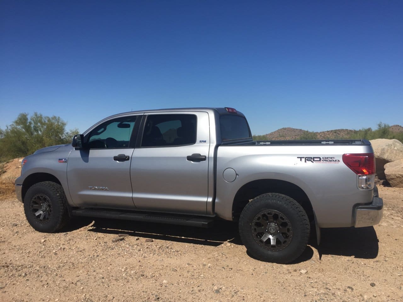 2013 Toyota Tundra with Black Rhino Warlords wheels