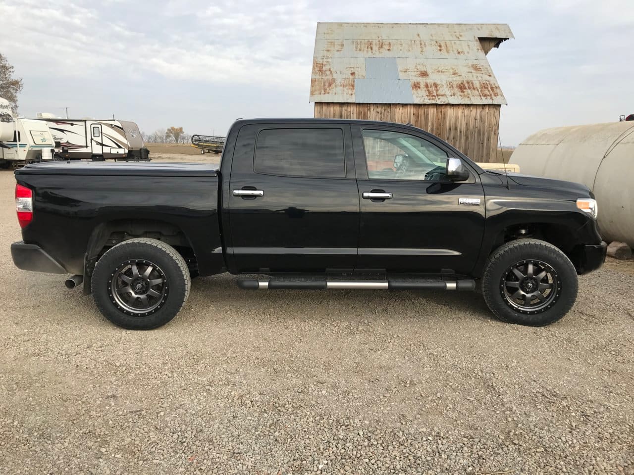 2014 Toyota Tundra with 20x9 Fuel Trophy D552 wheels