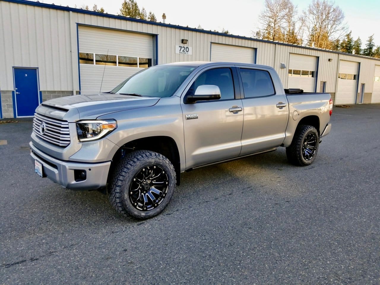 2017 Toyota Tundra with 20x10 Black Rhino Selkirk wheels