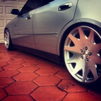 2004 Infiniti G35 with 20x9.5 wheels