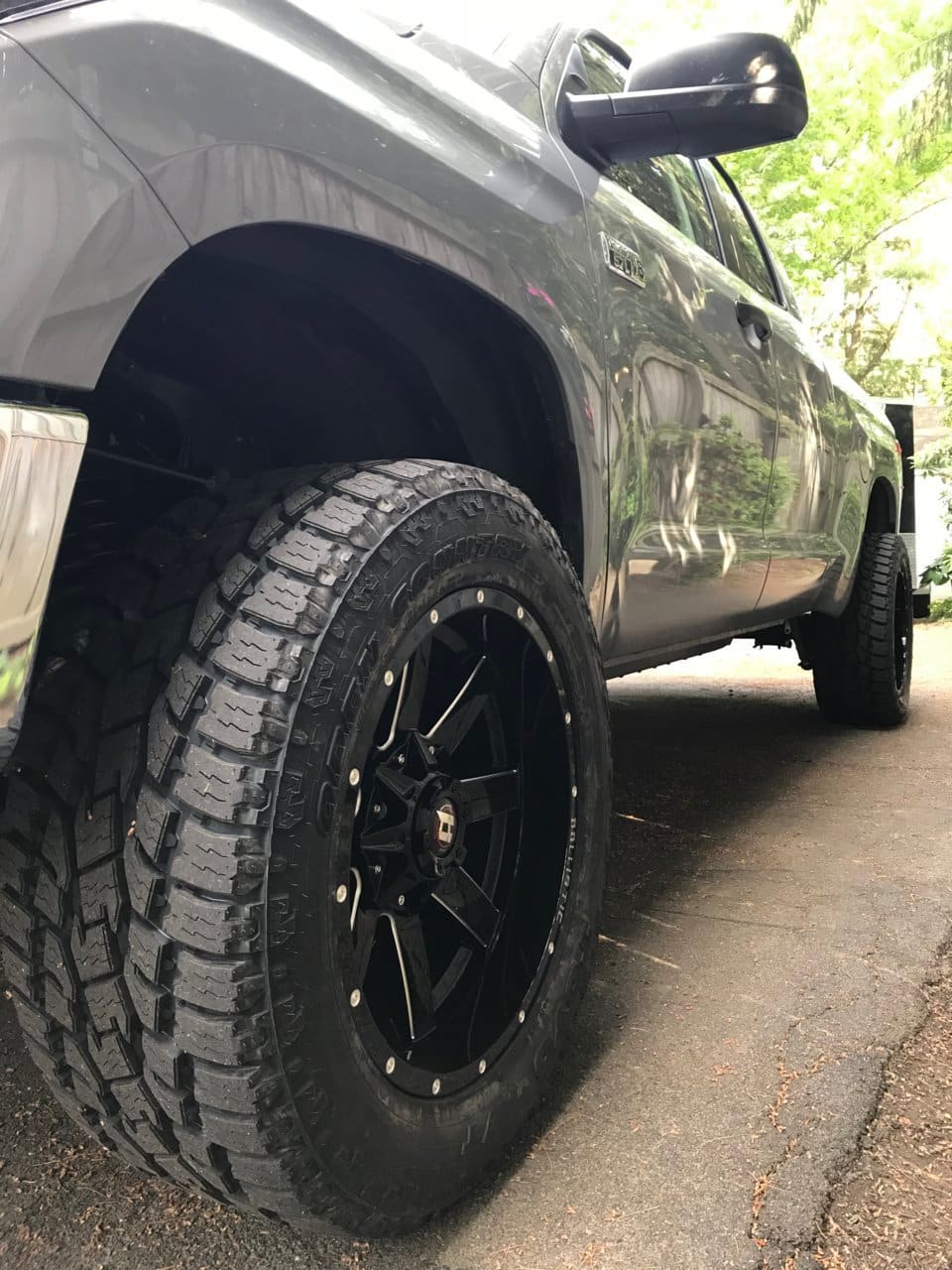 2018 Toyota Tundra with 20x10 Ballistic 959 Rage wheels