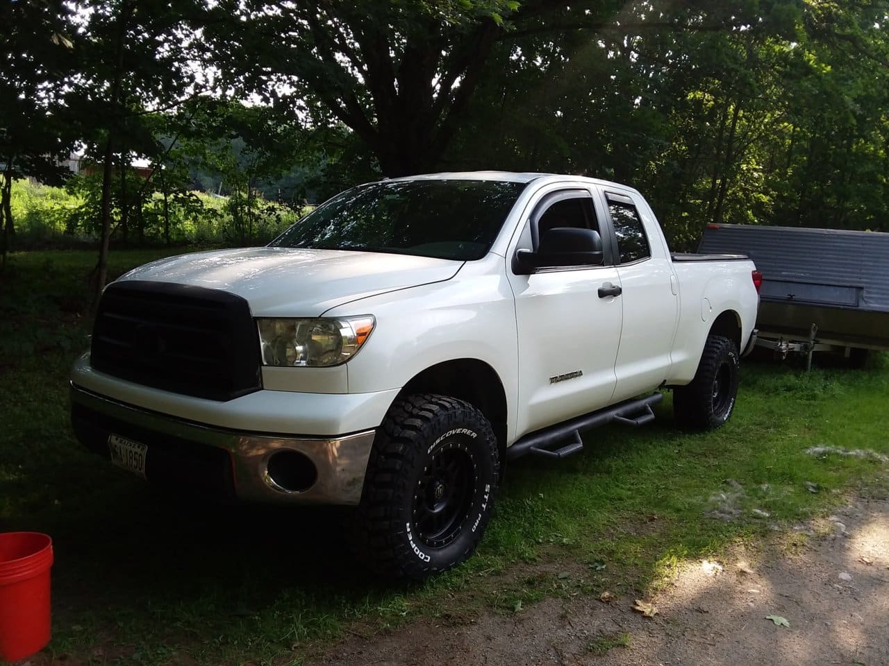 2010 Toyota Tundra with 17x7.5 Icon Alloy Six Speeds wheels