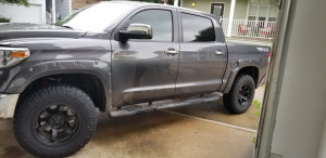2018 Toyota Tundra with 18x9 Ambit RS02 wheels