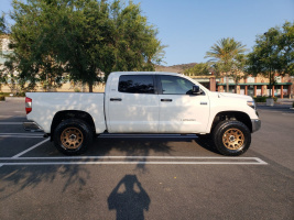 2018 Toyota Tundra with Method Race Wheels MR308 Roost wheels