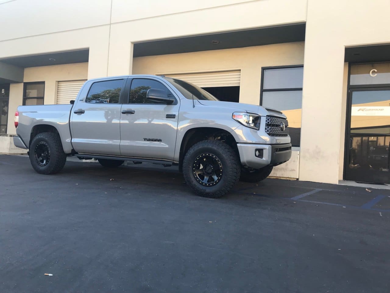 2018 Toyota Tundra with 18x9 Method Race Wheels MR310 Con6 wheels
