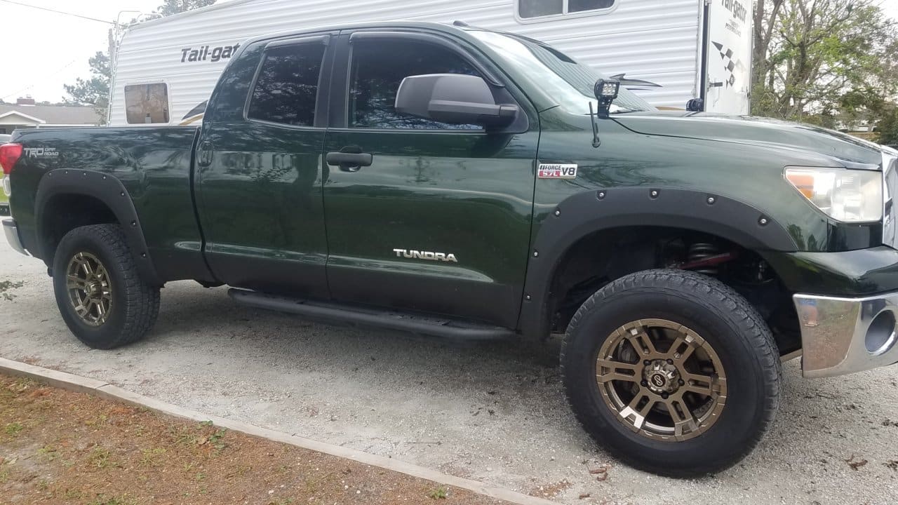 2018 Toyota Tundra with 18x8.5 Enkei Commander wheels
