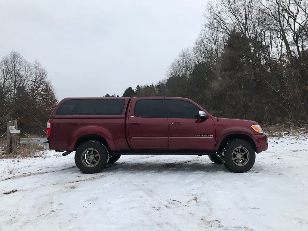 2006 Toyota Tundra with 17x8 FN Wheels Konig Countersteer Type X wheels