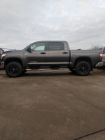 2016 Toyota Tundra with 18x9 Fuel Hostage D531 wheels