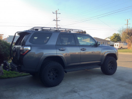 2009 Toyota 4Runner with 17x9 Procomp 7069 wheels