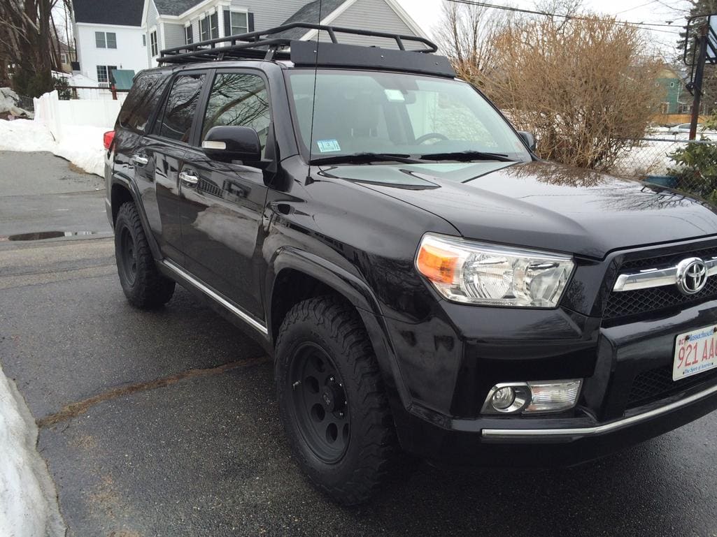 2012 Toyota 4Runner with 17x9 Procomp Series 7069 wheels