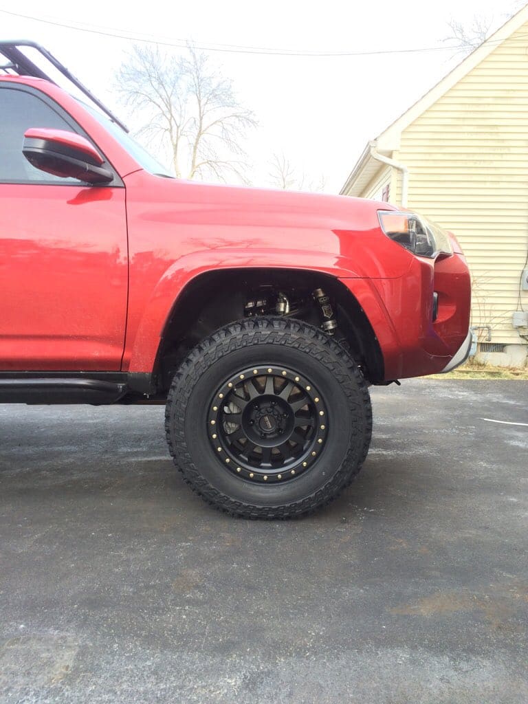 2013 Toyota 4Runner with 17x8.5 Method Double Standard wheels