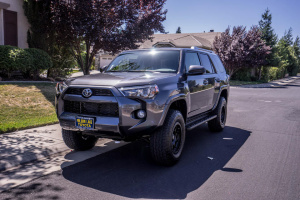 2015 Toyota 4Runner with 17x9 Mickey Thompsons wheels