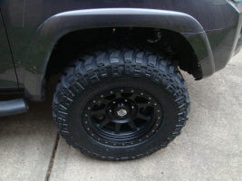2013 Toyota 4Runner with 17x9 Deegan 38 Pro 4 wheels