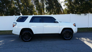 2012 Toyota 4Runner with Trd pro wheels