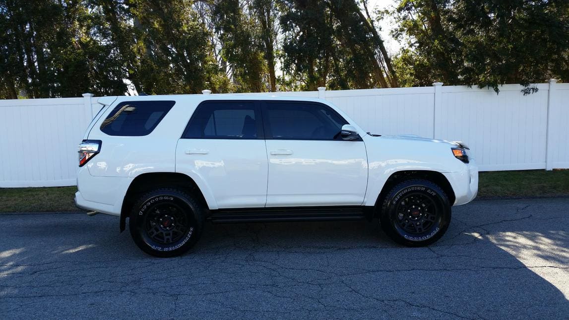 2012 Toyota 4Runner with Trd pro wheels