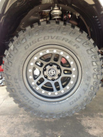 2015 Toyota 4Runner with 17x9 ATX AX195 wheels