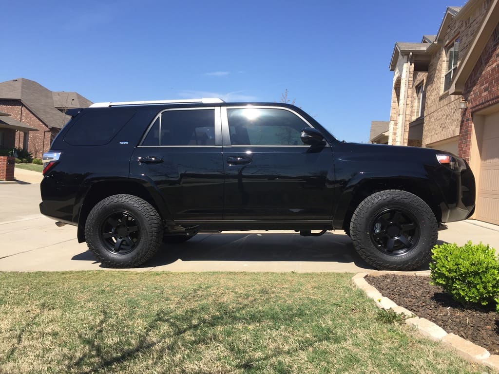 2013 Toyota 4Runner with 17x8 Stock wheels