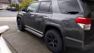 2016 Toyota 4Runner with Fuel beast wheels