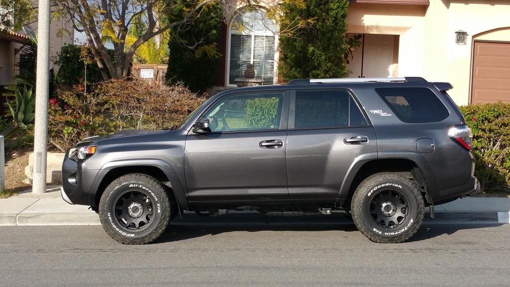 2011 Toyota 4Runner with 17x8.5 Method Roost wheels