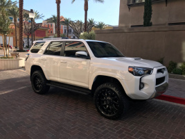 2017 Toyota 4Runner with 20x9 Raceline Shift wheels
