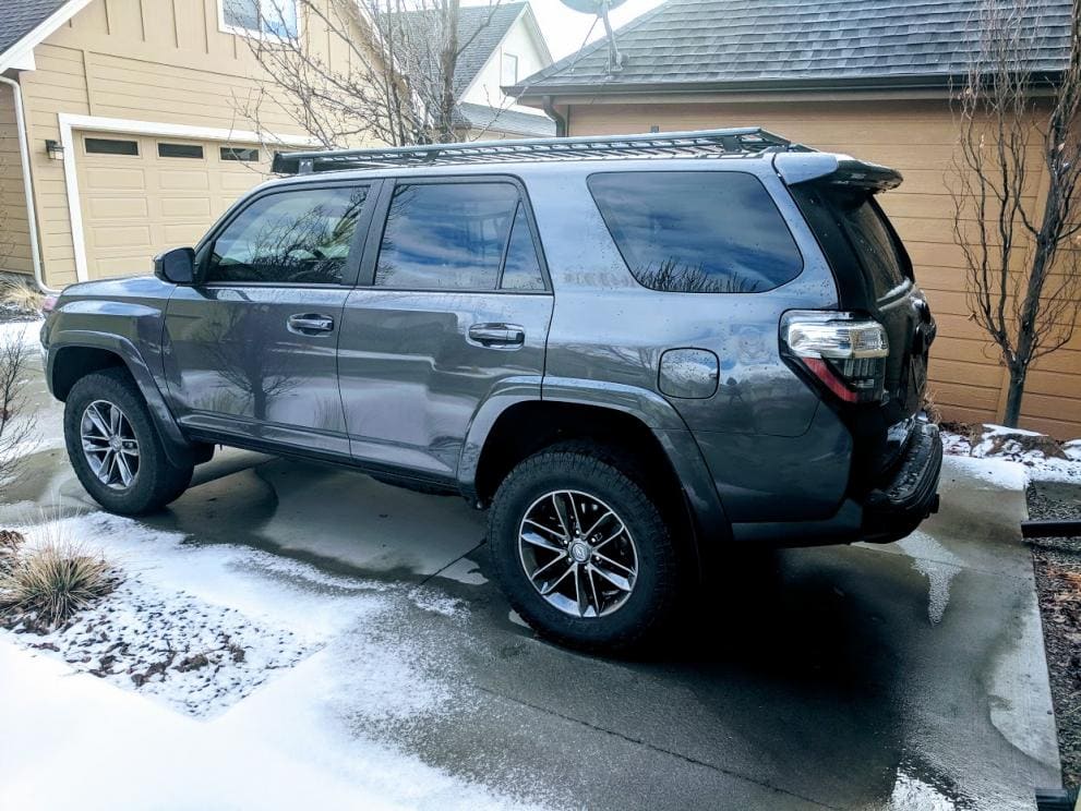 2016 Toyota 4Runner with 18x7.5 OEM Lexus GX460 F Sport PTR5660120 wheels