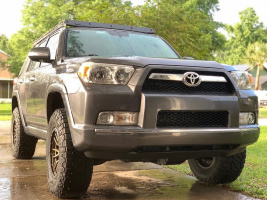 2013 Toyota 4Runner with 17x9 Fuel Rebel wheels