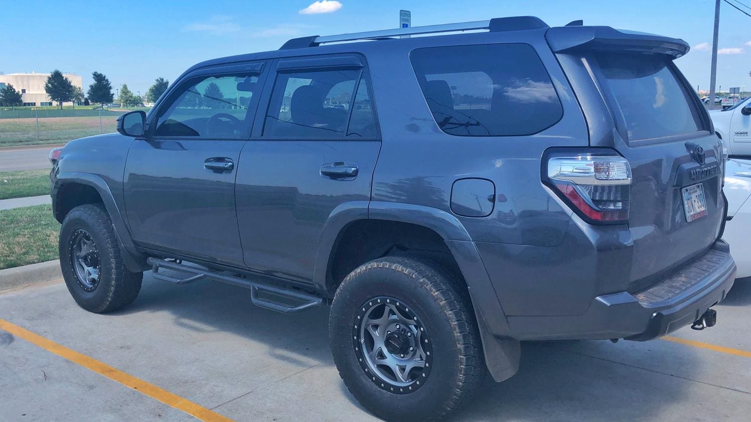 2016 Toyota 4Runner with 17x8.5 Walker Evans wheels