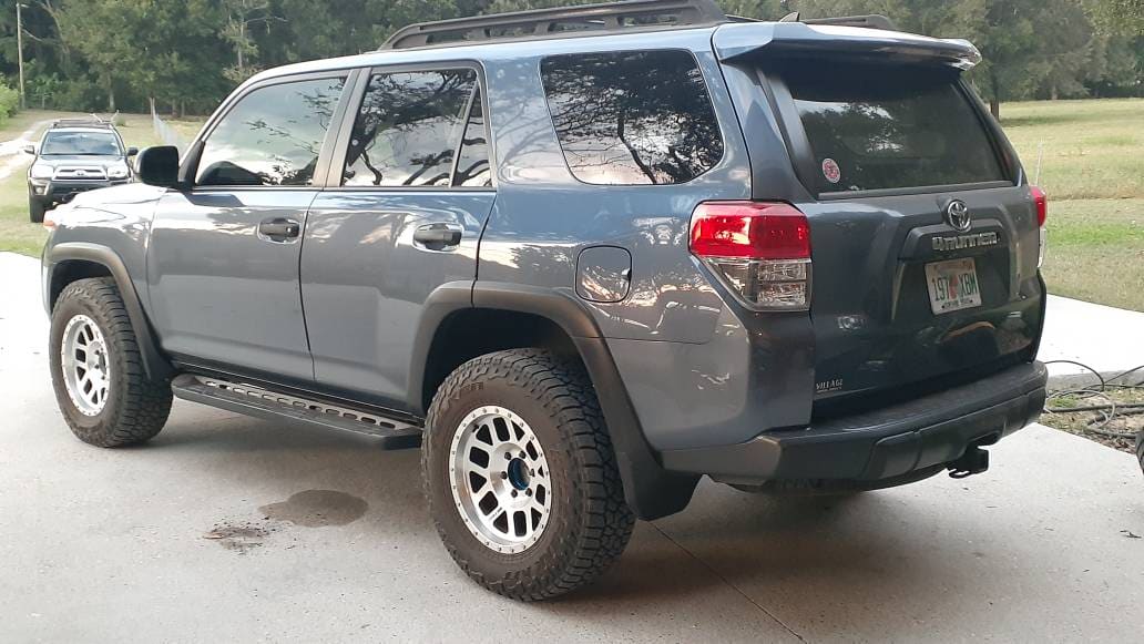 2012 Toyota 4Runner with 17x8.5 Method Mesh Machined wheels