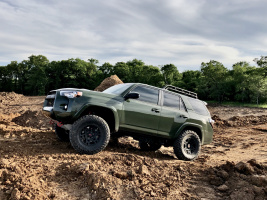 2020 Toyota 4Runner with TRD Pro wheels