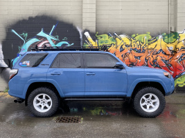 2018 Toyota 4Runner with 18x9.5 Volk Racing wheels