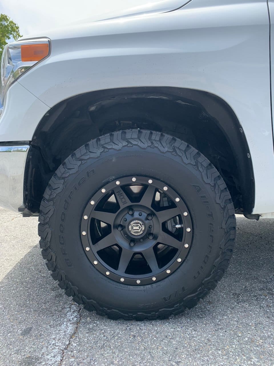 2018 Toyota Tundra with Icon Rebound wheels
