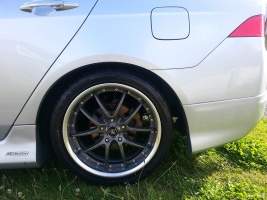 2003 Acura TSX with 18x7.5 Work VS-SS wheels