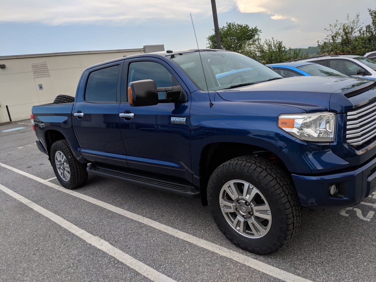 2017 Toyota Tundra with Stock wheels