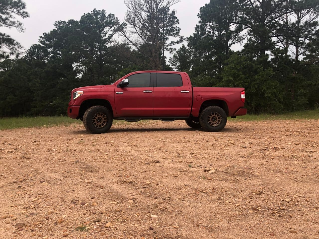 2018 Toyota Tundra with Method Racing NV305 Bronze wheels