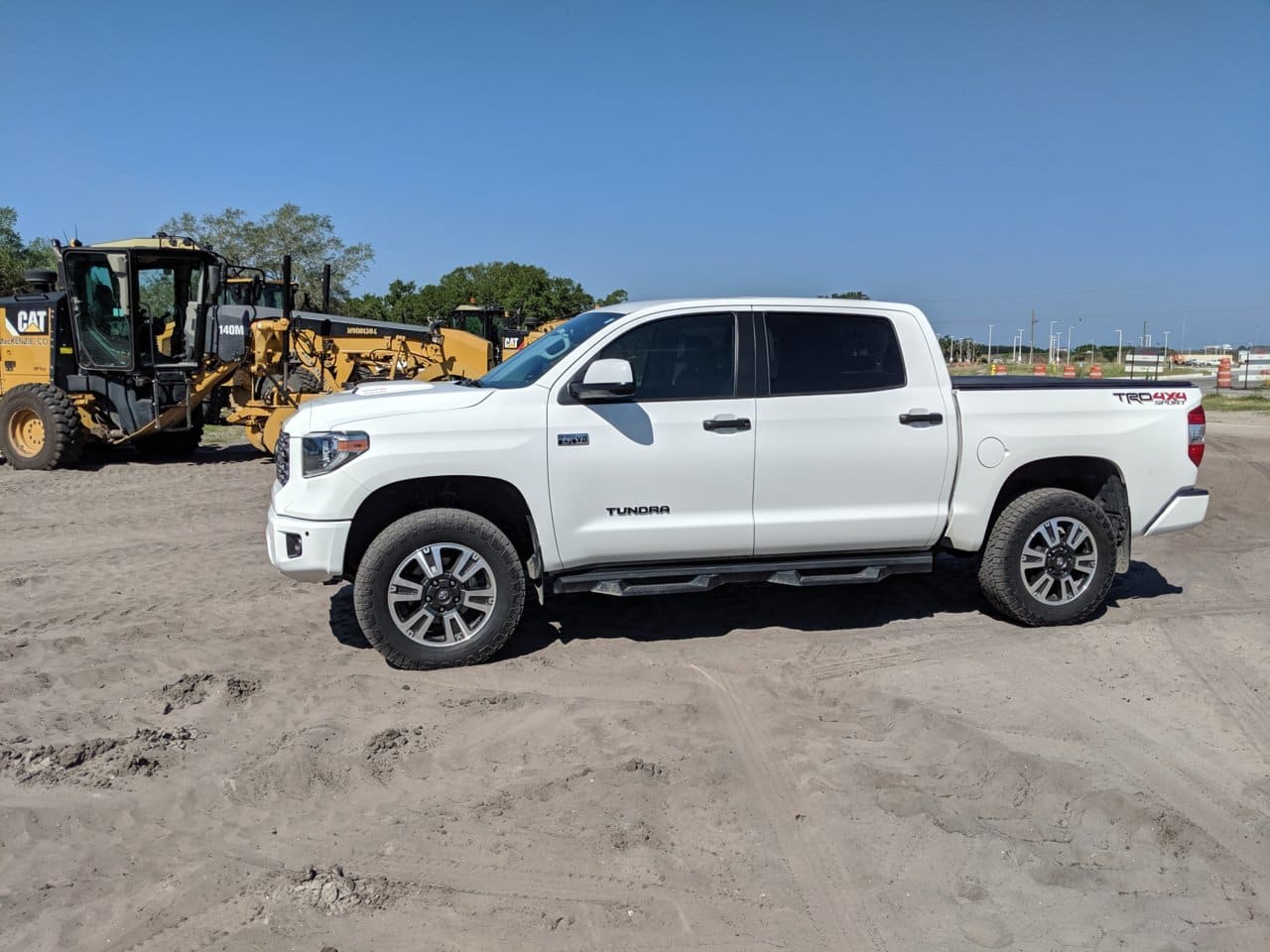 2018 Toyota Tundra with TRD Sport wheels