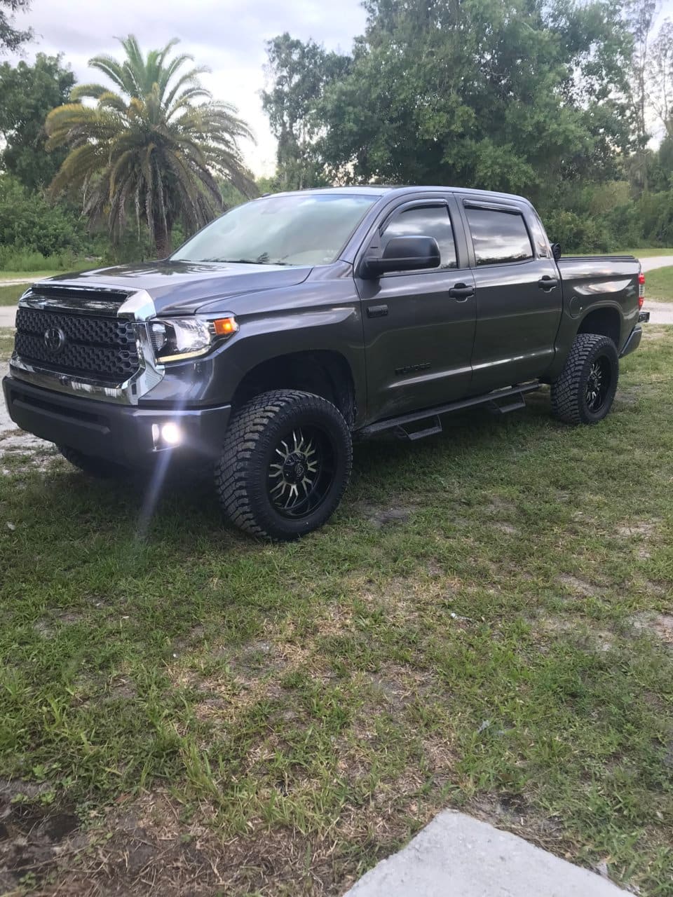 2019 Toyota Tundra with Panther off road wheels