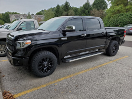 2018 Toyota Tundra with 18x9 wheels