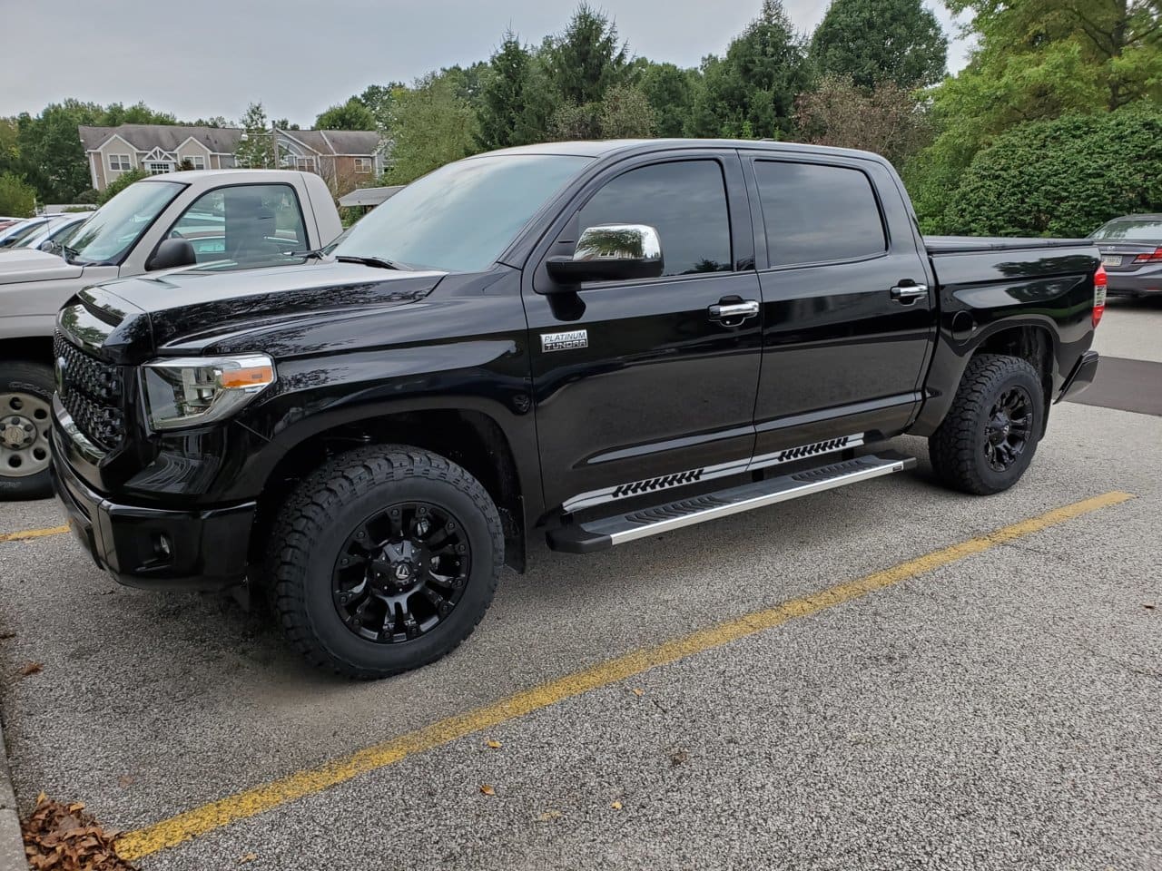 2018 Toyota Tundra with 18x9 wheels