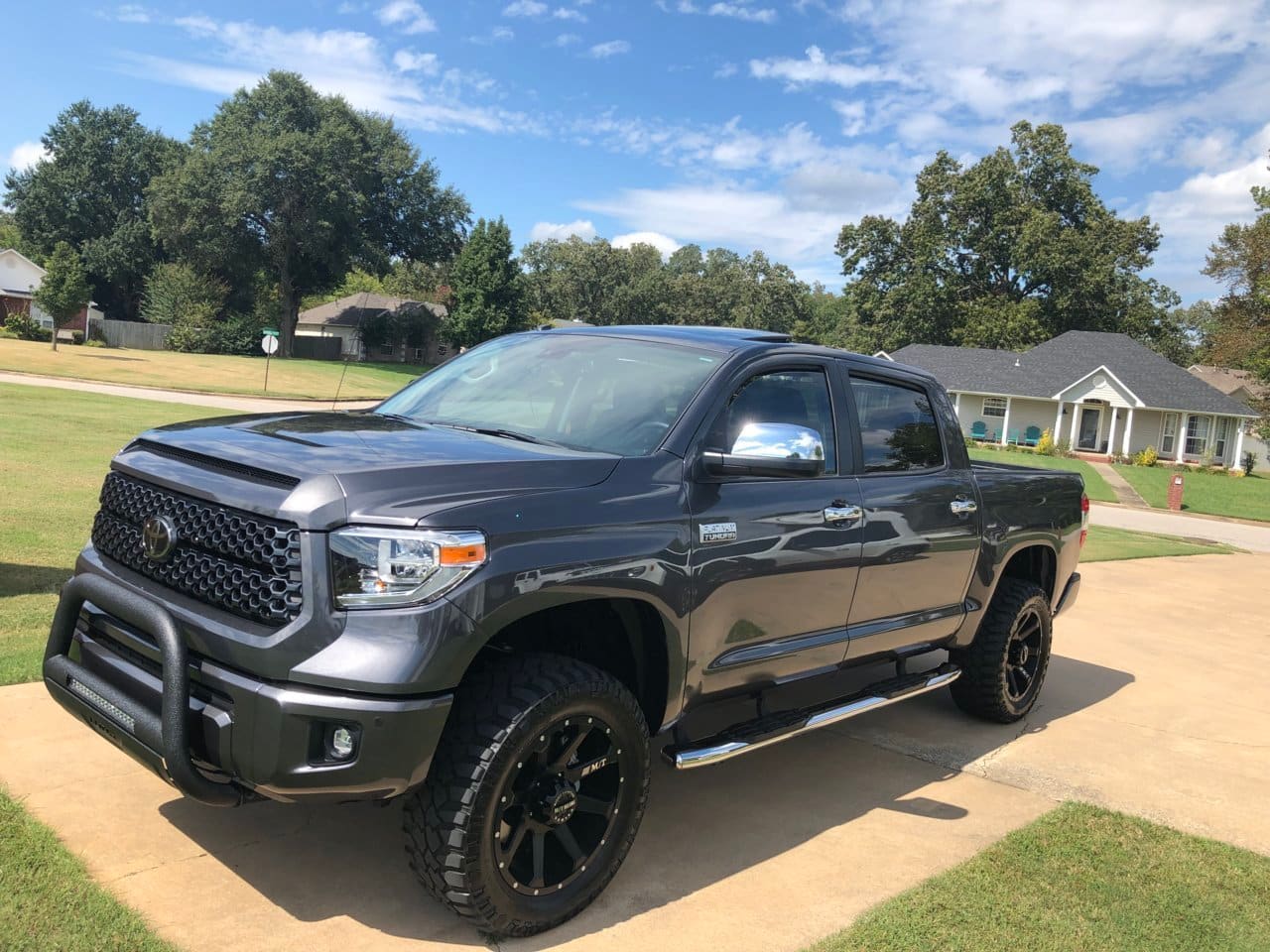 2019 Toyota Tundra with 20x9 wheels
