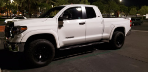 2019 Toyota Tundra with 18x9 wheels