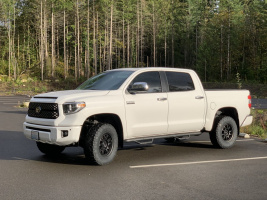 2019 Toyota Tundra with 17x8.5 wheels