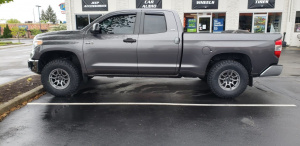 2014 Toyota Tundra with 17x8.5 wheels